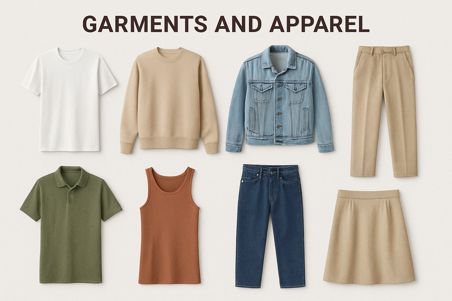 Garments and Apparel